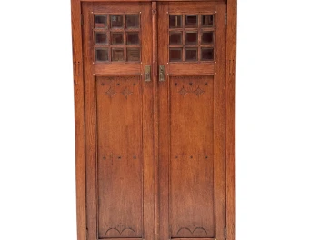 Arts & Crafts Armoire or Bookcase In the style of Architect Lauweriks, 1890s